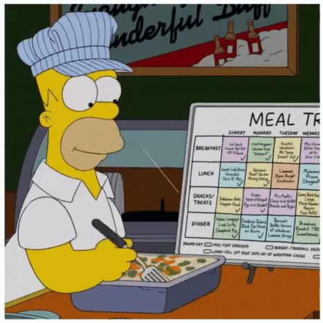 Homer Simpson-Mealtrain